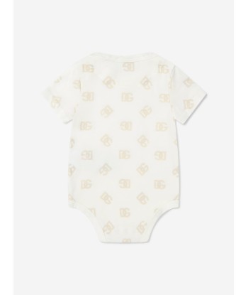 Dolce & Gabbana Baby Logo Bodysuit And Bib Gift Set Amélioration de cerveau avec