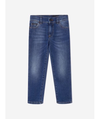 Dolce & Gabbana Boys Midwash Denim Jeans Voir les baskets