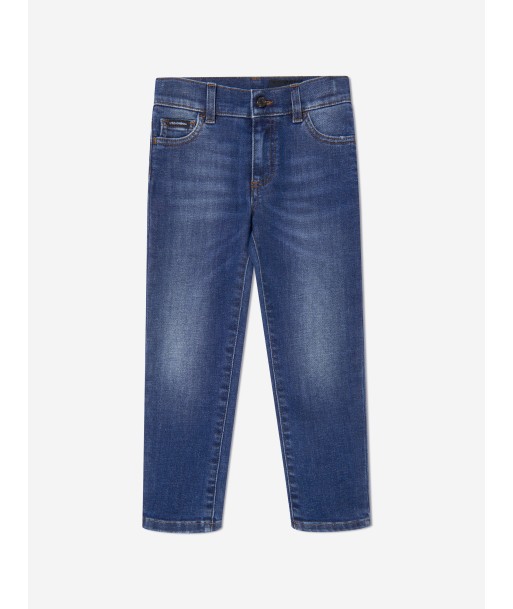 Dolce & Gabbana Boys Midwash Denim Jeans Voir les baskets