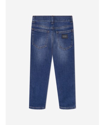 Dolce & Gabbana Boys Midwash Denim Jeans Voir les baskets