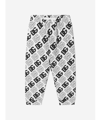 Dolce & Gabbana Kids All Over Logo Print Joggers sur le site 