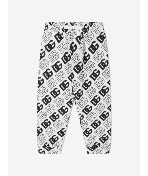 Dolce & Gabbana Kids All Over Logo Print Joggers sur le site 