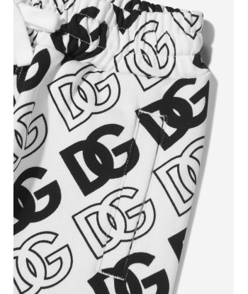 Dolce & Gabbana Kids All Over Logo Print Joggers sur le site 