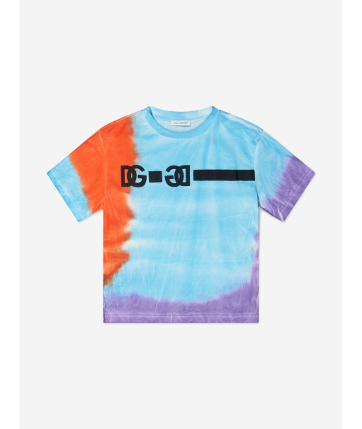 Dolce & Gabbana Kids Tie-Dye Logo T-Shirt vous aussi creer 