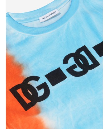 Dolce & Gabbana Kids Tie-Dye Logo T-Shirt vous aussi creer 