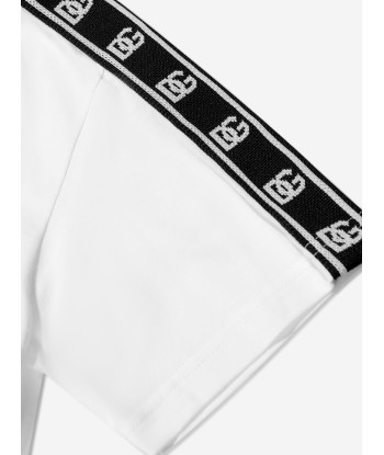 Dolce & Gabbana Boys Badge Logo T-Shirt Amélioration de cerveau avec