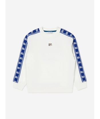 Dolce & Gabbana Kids Logo Tape Sweatshirt des créatures d'habitude