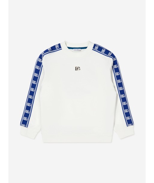 Dolce & Gabbana Kids Logo Tape Sweatshirt des créatures d'habitude