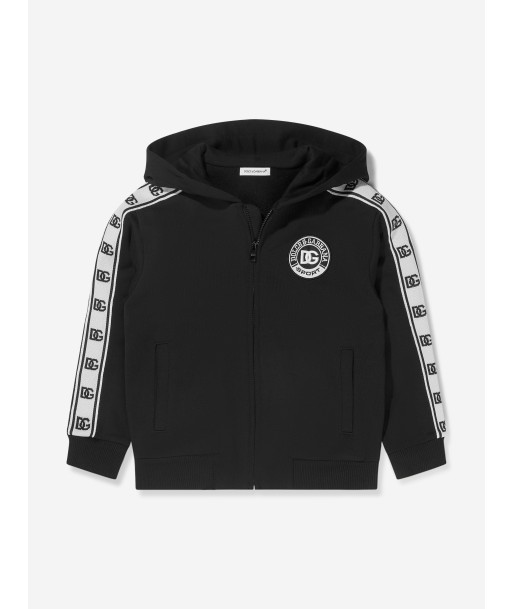 Dolce & Gabbana Kids Logo Zip Up Hoodie Le MVP de beaucoup