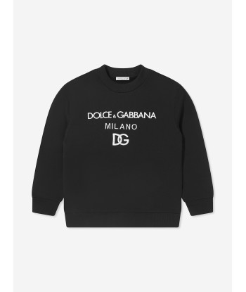 Dolce & Gabbana Boys Crewneck Logo Sweatshirt une grave pollution 