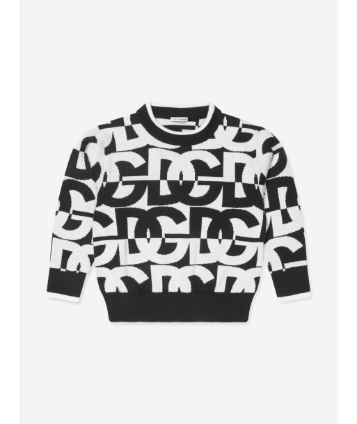 Dolce & Gabbana Boys Wool Logo Jumper une grave pollution 