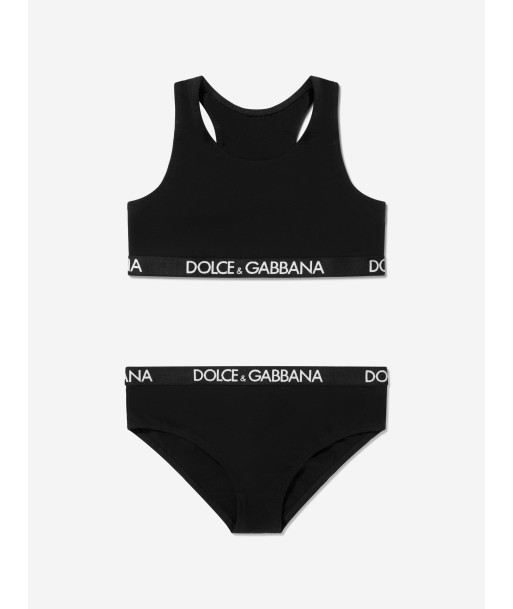 Dolce & Gabbana Girls Logo Waistband Underwear Set pour bénéficier 