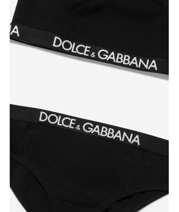 Dolce & Gabbana Girls Logo Waistband Underwear Set pour bénéficier 