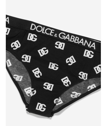 Dolce & Gabbana Girls Logo Print Underwear Set en linge