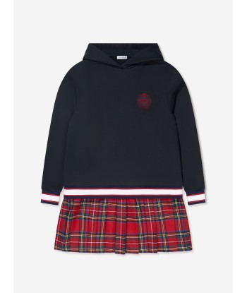 Dolce & Gabbana Girls Tartan Skirt Hooded Dress pas cher chine