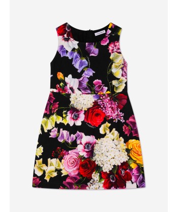 Dolce & Gabbana Girls Floral Print Sleeveless Dress Venez découvrir notre 