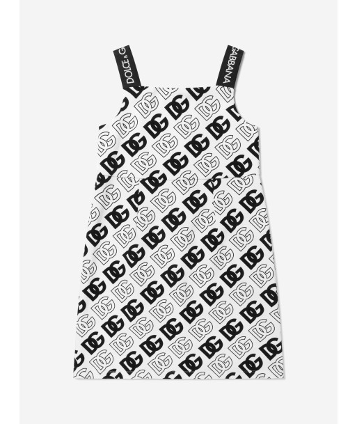 Dolce & Gabbana Girls All Over Logo Sleeveless Dress vente chaude votre 