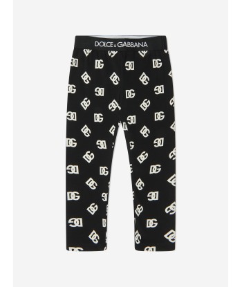 Dolce & Gabbana Girls All Over Logo Print Leggings Les magasins à Paris