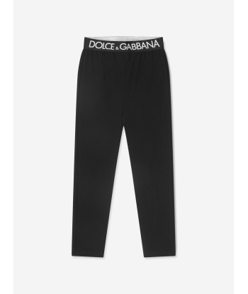 Dolce & Gabbana Girls Logo Waistband Leggings pas chere