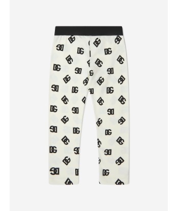 Dolce & Gabbana Girls All Over Logo Print Leggings Voir les baskets