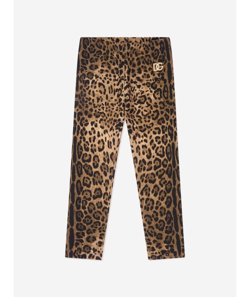 Dolce & Gabbana Girls Leopard Print Leggings Les êtres humains sont 