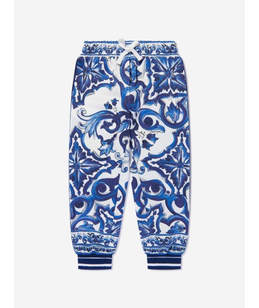 Dolce & Gabbana Girls Majolica Print Joggers les ligaments