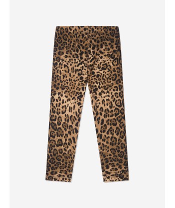 Dolce & Gabbana Girls Leopard Print Leggings Les êtres humains sont 