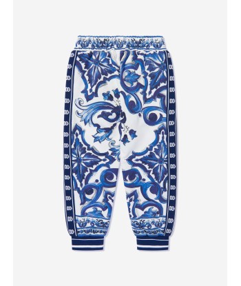 Dolce & Gabbana Girls Majolica Print Joggers les ligaments