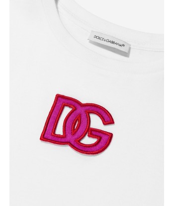 Dolce & Gabbana Girls Centre Logo T-Shirt d'Europe débarque