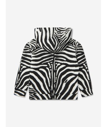 Dolce & Gabbana Girls Zebra Print Logo Hoodie commande en ligne