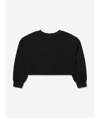 Dolce & Gabbana Girls Cropped Logo Sweatshirt En savoir plus