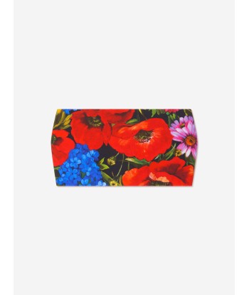 Dolce & Gabbana Girls Floral Print Headband de technologie