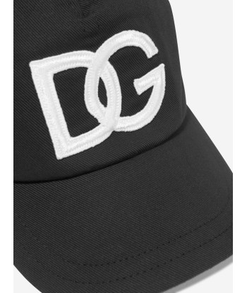 Dolce & Gabbana Kids Embroidered Logo Cap Faites des économies