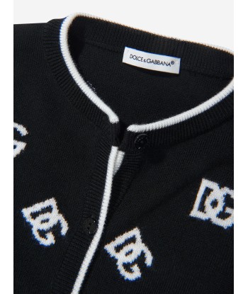 Dolce & Gabbana Girls Wool Knitted Logo Cardigan en ligne des produits 