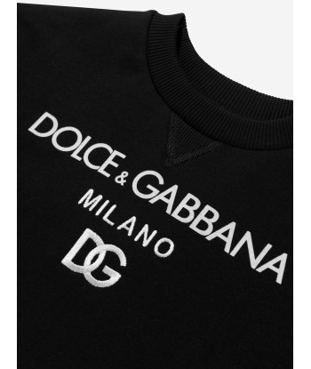 Dolce & Gabbana Girls Cropped Logo Sweatshirt En savoir plus