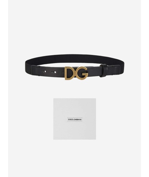 Dolce & Gabbana Boys Logo Buckle Belt en stock