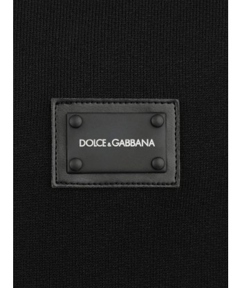 Dolce & Gabbana Boys Cotton Logo Zip Up Top de l' environnement