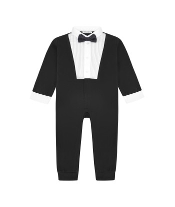 Dolce & Gabbana Baby Boys Cotton Tuxedo Onesie Les magasins à Paris