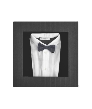 Dolce & Gabbana Baby Boys Tuxedo Romper in Black meilleur choix