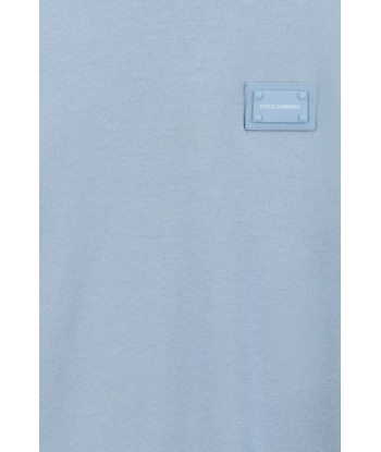 Dolce & Gabbana Boys Cotton Jersey Logo T-Shirt l'évolution des habitudes 