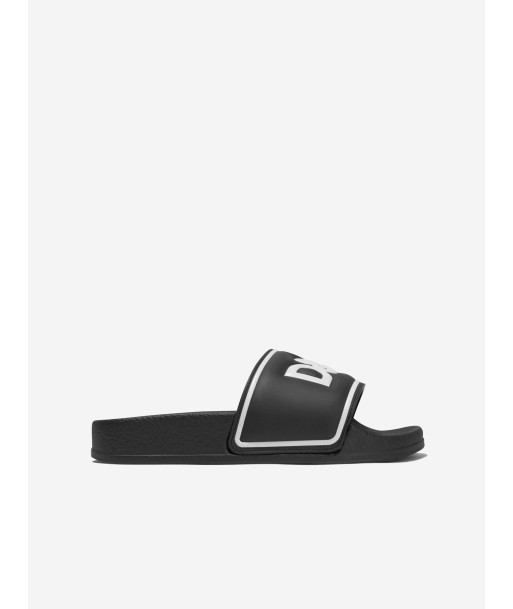 Dolce & Gabbana Kids Contrast Logo Sliders JUSQU'A -70%! 