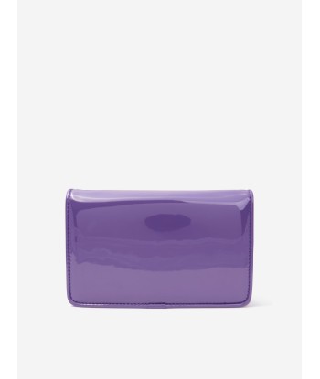 Acne Studios Kids Mini Crossbody Face Bag in Purple votre