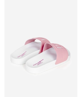 Dolce & Gabbana Girls Leather Logo Sliders suggérées chez