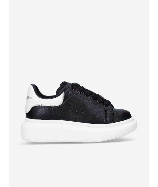 Alexander McQueen Unisex Leather Lace Up Trainers de technologie