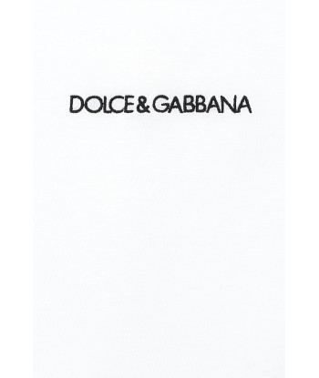 Dolce & Gabbana Boys Cotton Jersey Logo T-Shirt Les magasins à Paris