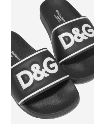 Dolce & Gabbana Kids Contrast Logo Sliders JUSQU'A -70%! 