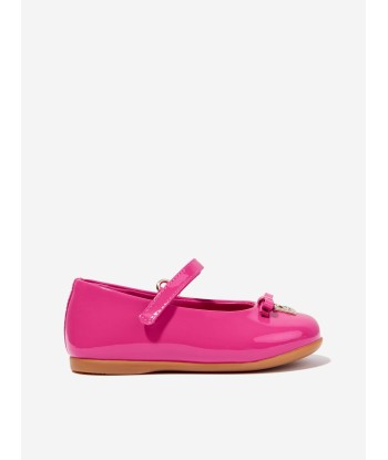 Dolce & Gabbana Girls Patent Leather Shoes in Pink Economisez 