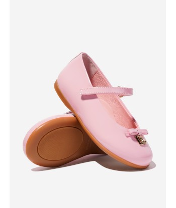 Dolce & Gabbana Girls Patent Leather Shoes in Pink meilleur choix