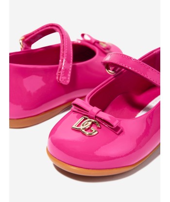 Dolce & Gabbana Girls Patent Leather Shoes in Pink Economisez 