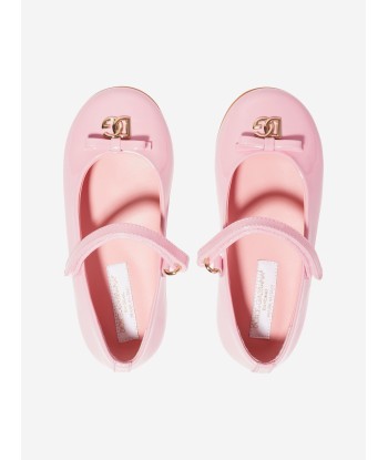 Dolce & Gabbana Girls Patent Leather Shoes in Pink meilleur choix